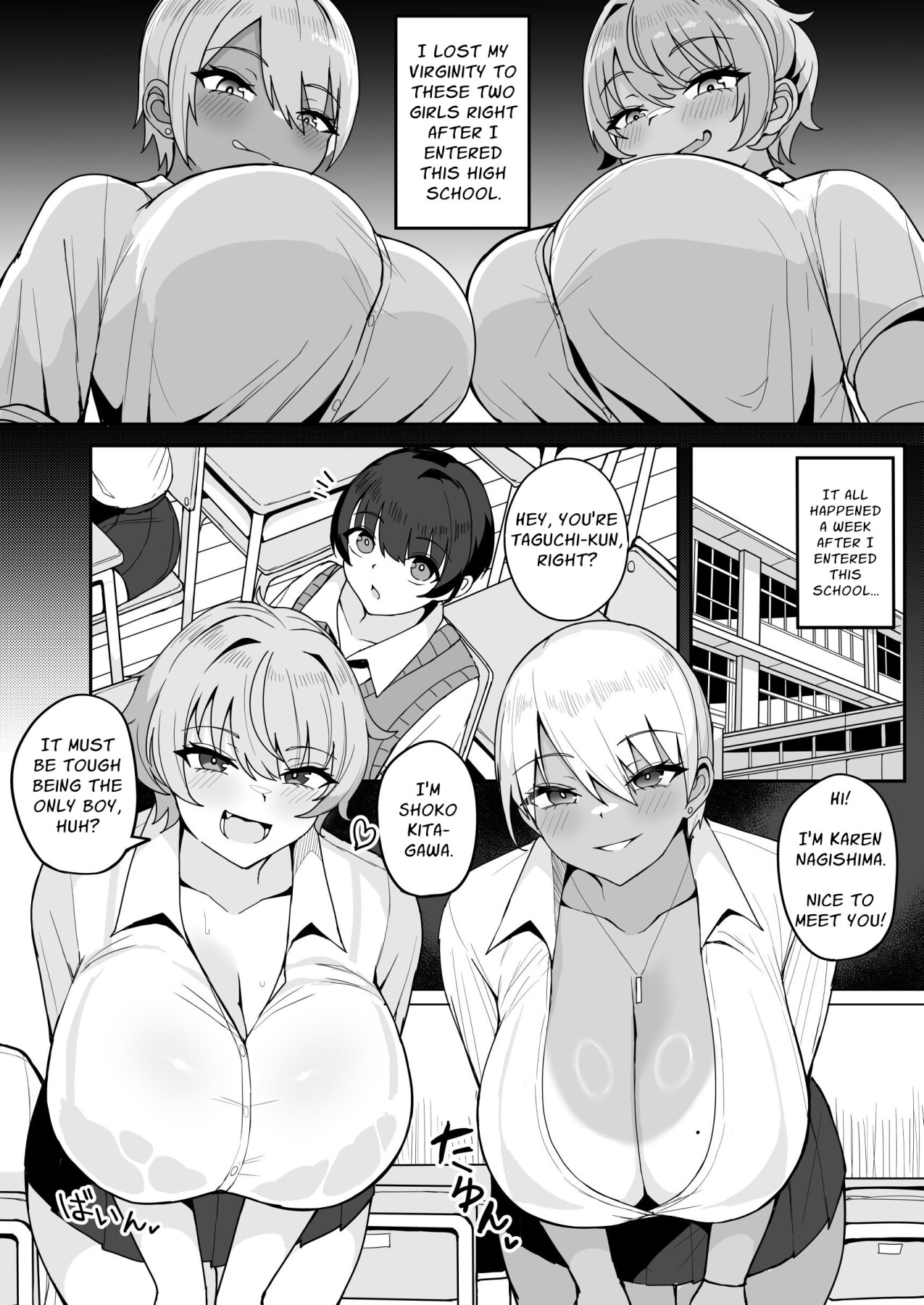 hentai manga Big Strong Gals Take Turns Daily Fucking and Toying With Me.